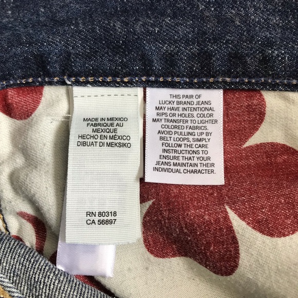 Lucky Brand The Cut Off Buckroe Beach Shorts size 25 - Picture 8 of 14